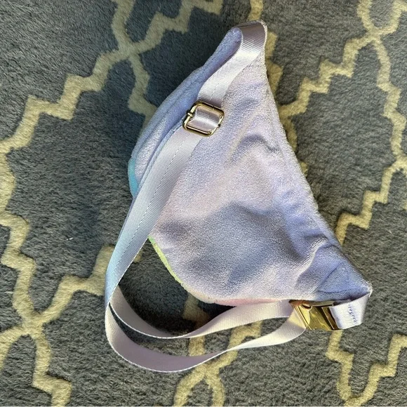 Stoney Clover Terry Pastel Striped Fanny Pack - Picture 4 of 5